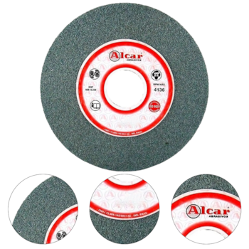REBOLO PARA ESMERIL 6" X 3/4" USO GERAL GR-24 - RT0VN0001 ALCAR REBOLO PARA ESMERIL 6" X 3/4" USO GERAL GR-24 - RT0VN0001 ALCAR