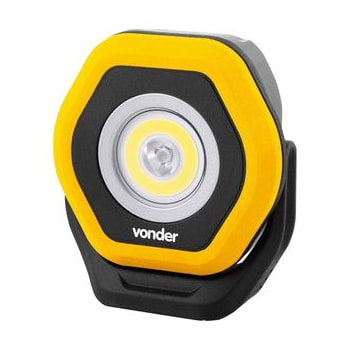 REFLETOR E LUMINARIA RECARREGAVEL LED 1400LM COB RRV1400 - VONDER REFLETOR E LUMINARIA RECARREGAVEL LED 1400LM COB RRV1400 - VONDER