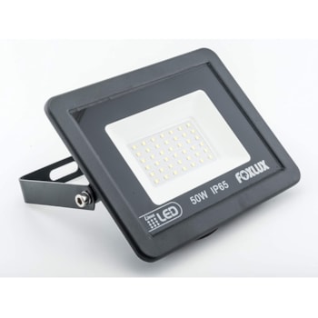 REFLETOR LED 50W 6500K PRETO BIVOLT FX - LED38.22 FOXLUX REFLETOR LED 50W 6500K PRETO BIVOLT FX - LED38.22 FOXLUX