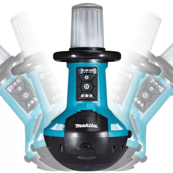 REFLETOR PARA AREA DE TRABALHO A BATERIA - DML810 MAKITA REFLETOR PARA AREA DE TRABALHO A BATERIA - DML810 MAKITA