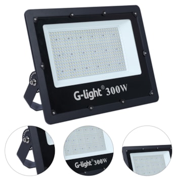 REFLETOR SLIM LED 300W 6500K 34500 LUMENS AUTOVOLT - 200.58.0209-0 G-LIGHT REFLETOR SLIM LED 300W 6500K 34500 LUMENS AUTOVOLT - 200.58.0209-0 G-LIGHT