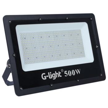REFLETOR SLIM LED 500W 6500K 57500 LUMENS AUTOVOLT - 200.58.0219-0 G-LIGHT REFLETOR SLIM LED 500W 6500K 57500 LUMENS AUTOVOLT - 200.58.0219-0 G-LIGHT