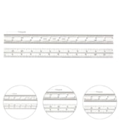 RÉGUA P/ ESQUADRO COMBINADO 600MM GRAD. 0,5-1,0MM - CB600-35 STARRETT RÉGUA P/ ESQUADRO COMBINADO 600MM GRAD. 0,5-1,0MM - CB600-35 STARRETT
