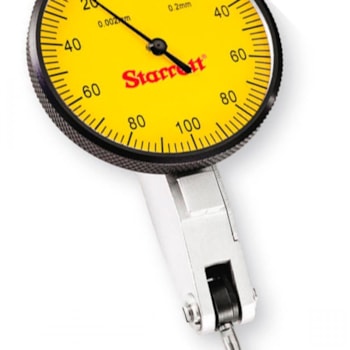 RELÓGIO APALPADOR 40 X 0,01MM C/ 2 ACESSÓRIOS - 3909MA STARRETT RELÓGIO APALPADOR 40 X 0,01MM C/ 2 ACESSÓRIOS - 3909MA STARRETT