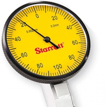 RELÓGIO APALPADOR 40 X 0,01MM C/ 2 ACESSÓRIOS - 3909MA STARRETT RELÓGIO APALPADOR 40 X 0,01MM C/ 2 ACESSÓRIOS - 3909MA STARRETT
