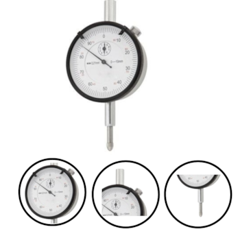 RELÓGIO COMPARADOR 0.01-10MM - 03,0001 ROCAST RELÓGIO COMPARADOR 0.01-10MM - 03,0001 ROCAST