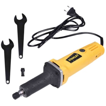 RETIFICADEIRA 500W COM PINCA DE 1/4" 220V - STANLEY RETIFICADEIRA 500W COM PINCA DE 1/4" 220V - STANLEY