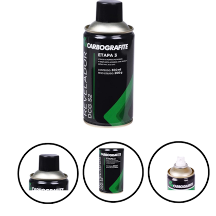 REVELADOR DCG S2 ETAPA 3 300ML - 010123410 CARBOGRAFITE REVELADOR DCG S2 ETAPA 3 300ML - 010123410 CARBOGRAFITE