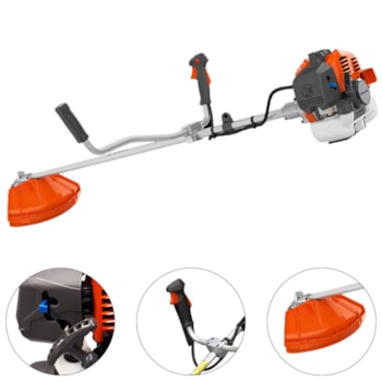 ROÇADEIRA À GASOLINA 32,6CC FACA 2 PONTAS NYLON 131R - 967843102 HUSQVARNA ROÇADEIRA À GASOLINA 32,6CC FACA 2 PONTAS NYLON 131R - 967843102 HUSQVARNA