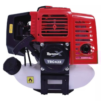 ROÇADEIRA A GASOLINA PROFISSIONAL 42,7CC TBC43X TOYAMA ROÇADEIRA A GASOLINA PROFISSIONAL 42,7CC TBC43X TOYAMA