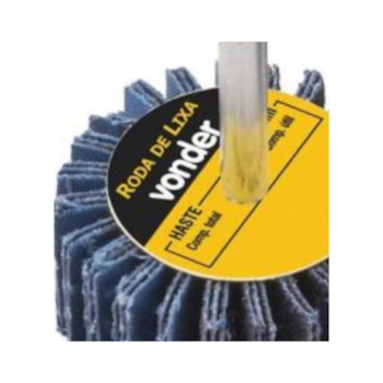 RODA DE LIXA  30 X 20MM C/ HASTE G100 - 1271302100 VONDER RODA DE LIXA  30 X 20MM C/ HASTE G100 - 1271302100 VONDER
