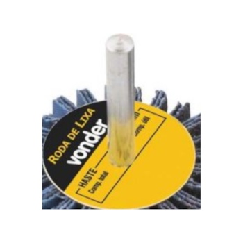 RODA DE LIXA  30 X 20MM C/ HASTE G100 - 1271302100 VONDER RODA DE LIXA  30 X 20MM C/ HASTE G100 - 1271302100 VONDER