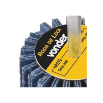 RODA DE LIXA  30 X 20MM C/ HASTE G100 - 1271302100 VONDER RODA DE LIXA  30 X 20MM C/ HASTE G100 - 1271302100 VONDER