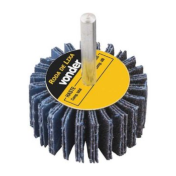 RODA DE LIXA  30 X 20MM C/ HASTE G100 - 1271302100 VONDER RODA DE LIXA  30 X 20MM C/ HASTE G100 - 1271302100 VONDER