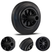 RODA ECOLINEA BORRACHA PRETA 8" R 82 BN PP - 41180001340700002340 COLSON RODA ECOLINEA BORRACHA PRETA 8" R 82 BN PP - 41180001340700002340 COLSON