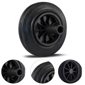 RODA ECOLINEA BORRACHA PRETA 8" R 82 BN PP - 41180001340700002340 COLSON RODA ECOLINEA BORRACHA PRETA 8" R 82 BN PP - 41180001340700002340 COLSON