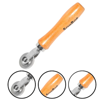 RODILHO COM ROLAMENTO INTERNO E CABO DE MADEIRA 6MM - R15201006I SCHEBOR RODILHO COM ROLAMENTO INTERNO E CABO DE MADEIRA 6MM - R15201006I SCHEBOR