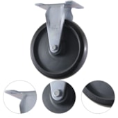 RODÍZIO FIXO COM PLACA 6" SEM FREIO 2522 FLP 612 BP CINZA - 33100690330400002522 COLSON RODÍZIO FIXO COM PLACA 6" SEM FREIO 2522 FLP 612 BP CINZA - 33100690330400002522 COLSON