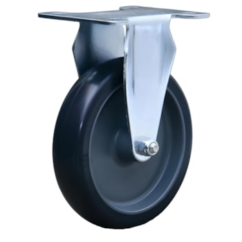 RODÍZIO FIXO COM PLACA 6" SEM FREIO 2522 FLP 612 BP CINZA - 33100690330400002522 COLSON RODÍZIO FIXO COM PLACA 6" SEM FREIO 2522 FLP 612 BP CINZA - 33100690330400002522 COLSON