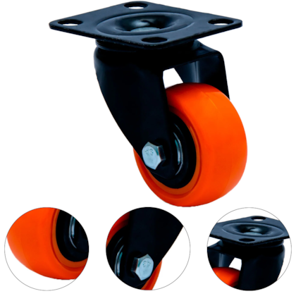 RODÍZIO GIRATÓRIO 1.5/8" BLACK AMARELO GLPB 1.5/8 BPA E - 43020190000500006233 COLSON RODÍZIO GIRATÓRIO 1.5/8" BLACK AMARELO GLPB 1.5/8 BPA E - 43020190000500006233 COLSON