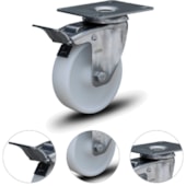 RODÍZIO GIRATÓRIO 3" SÉRIE 12 INOX COM PLACA FREIO RODA NYLON GLPIF 312 NY FP - 33070360480833004179 COLSON RODÍZIO GIRATÓRIO 3" SÉRIE 12 INOX COM PLACA FREIO RODA NYLON GLPIF 312 NY FP - 33070360480833004179 COLSON