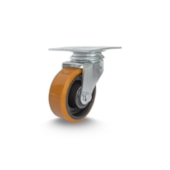 RODIZIO GIRATORIO 3" X 1.1/2" RODA FERRO PU GLP312PFE (7519) 170KG - COLSON