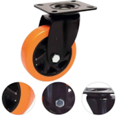 RODÍZIO GIRATÓRIO 4" SÉRIE 14 BLACK GLPB 414 PU E - 43121312330500004804 COLSON RODÍZIO GIRATÓRIO 4" SÉRIE 14 BLACK GLPB 414 PU E - 43121312330500004804 COLSON