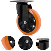 RODÍZIO GIRATÓRIO 5" SÉRIE 14 BLACK GLPB 514 PU E - 43131312330500004794 COLSON RODÍZIO GIRATÓRIO 5" SÉRIE 14 BLACK GLPB 514 PU E - 43131312330500004794 COLSON