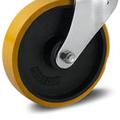 RODIZIO GIRATORIO 5" X 1.1/2" RODA DE FERRO PU GLP 514 PF E (2319) 300KG - COLSON