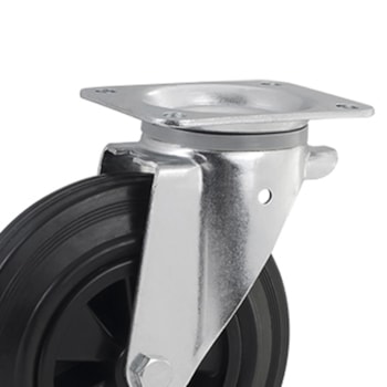 RODIZIO GIRATORIO 8" X 2" RODA BORRACHA MACIÇA GLP.82BMFP 150KG - 43180201190700003977 COLSON RODIZIO GIRATORIO 8" X 2" RODA BORRACHA MACIÇA GLP.82BMFP 150KG - 43180201190700003977 COLSON