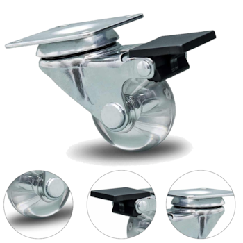 RODÍZIO GIRATÓRIO COM FREIO 1.3/8" RODA GEL-CRISTAL GLPF 1.3/8 PVC FP - 43020320332400003905 COLSON RODÍZIO GIRATÓRIO COM FREIO 1.3/8" RODA GEL-CRISTAL GLPF 1.3/8 PVC FP - 43020320332400003905 COLSON