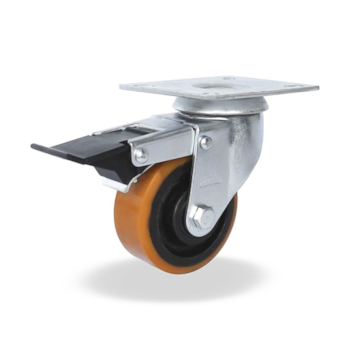 RODÍZIO GIRATÓRIO COM FREIO 3" SÉRIE 12 POLIURETANO GLPF312PFE - 33070190140000007521 COLSON RODÍZIO GIRATÓRIO COM FREIO 3" SÉRIE 12 POLIURETANO GLPF312PFE - 33070190140000007521 COLSON
