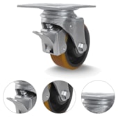 RODÍZIO GIRATÓRIO COM FREIO 4" SÉRIE 14 RODA FERRO GLPF.414.PF.E - 33120320140500000434 COLSON RODÍZIO GIRATÓRIO COM FREIO 4" SÉRIE 14 RODA FERRO GLPF.414.PF.E - 33120320140500000434 COLSON