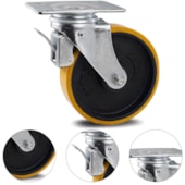 RODÍZIO GIRATÓRIO COM FREIO 5" SÉRIE 14 GLPF 514 PF E - 33130320140500002318 COLSON RODÍZIO GIRATÓRIO COM FREIO 5" SÉRIE 14 GLPF 514 PF E - 33130320140500002318 COLSON