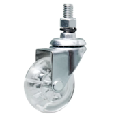RODÍZIO GIRATÓRIO ESPIGA 2" RODA EM PVC GEL CRISTAL GLE 210 PVC - 43040080332400003908 COLSON RODÍZIO GIRATÓRIO ESPIGA 2" RODA EM PVC GEL CRISTAL GLE 210 PVC - 43040080332400003908 COLSON