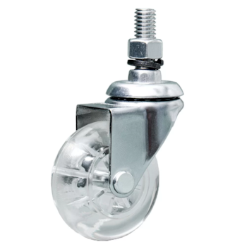 RODÍZIO GIRATÓRIO ESPIGA 2" RODA EM PVC GEL CRISTAL GLE 210 PVC - 43040080332400003908 COLSON RODÍZIO GIRATÓRIO ESPIGA 2" RODA EM PVC GEL CRISTAL GLE 210 PVC - 43040080332400003908 COLSON