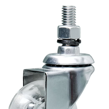 RODÍZIO GIRATÓRIO ESPIGA 2" RODA EM PVC GEL CRISTAL GLE 210 PVC - 43040080332400003908 COLSON RODÍZIO GIRATÓRIO ESPIGA 2" RODA EM PVC GEL CRISTAL GLE 210 PVC - 43040080332400003908 COLSON