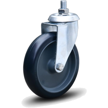 RODÍZIO GIRATÓRIO ESPIGA 5" BORRACHA TERMOPLÁSTICA GLE 512 BP FP - 33090080330400002514 COLSON RODÍZIO GIRATÓRIO ESPIGA 5" BORRACHA TERMOPLÁSTICA GLE 512 BP FP - 33090080330400002514 COLSON