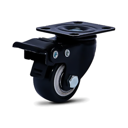 RODIZIO PRETO 158 GIR.FREIO C/PL 60X43 R.BP C/ROL.ESF-PRE (6047) - COLSON RODIZIO PRETO 158 GIR.FREIO C/PL 60X43 R.BP C/ROL.ESF-PRE (6047) - COLSON