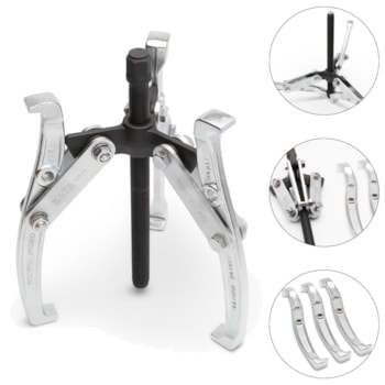 SACA POLIAS COM 3 GARRAS ARTICULÁVEIS 200MM 8" - ST90638SC SATA SACA POLIAS COM 3 GARRAS ARTICULÁVEIS 200MM 8" - ST90638SC SATA