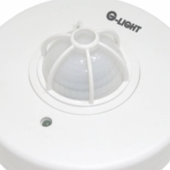 SENSOR DE PRESENÇA 360º REDONDO BRANCO DE SOBREPOR 6M AUTOVOLT - 155.01.0008-0 G-LIGHT SENSOR DE PRESENÇA 360º REDONDO BRANCO DE SOBREPOR 6M AUTOVOLT - 155.01.0008-0 G-LIGHT