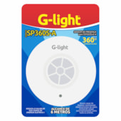SENSOR DE PRESENÇA 360º REDONDO BRANCO DE SOBREPOR 6M AUTOVOLT - 155.01.0008-0 G-LIGHT SENSOR DE PRESENÇA 360º REDONDO BRANCO DE SOBREPOR 6M AUTOVOLT - 155.01.0008-0 G-LIGHT