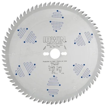 SERRA CIRCULAR 250X30X1,6MM 24 DENTES MARCENARIA - IRWIN 1863687