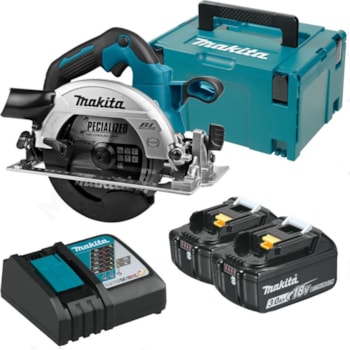 SERRA CIRCULAR A BATERIA 18V - DHS660RFJ MAKITA Voltagem:BIVOLT