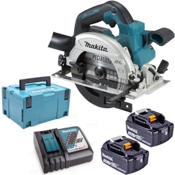 SERRA CIRCULAR A BATERIA 18V - DHS660RFJ MAKITA Voltagem:BIVOLT