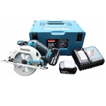 SERRA CIRCULAR A BATERIA 3.0AH 18V DHS680RFJ MAKITA Voltagem:BIVOLT