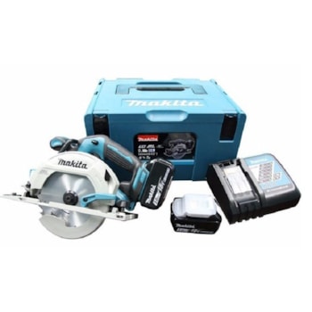 SERRA CIRCULAR A BATERIA 5.0AH 18V DHS680RTJ MAKITA Voltagem:127V