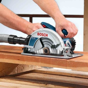 Serra Circular Manual Profissional Bosch 1400W GKS 190 - 06016230E1