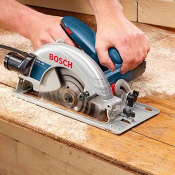 Serra Circular Manual Profissional Bosch 1400W GKS 190 - 06016230E1