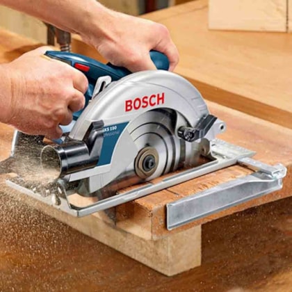 Serra Circular Manual Profissional Bosch 1400W GKS 190 - 06016230E1